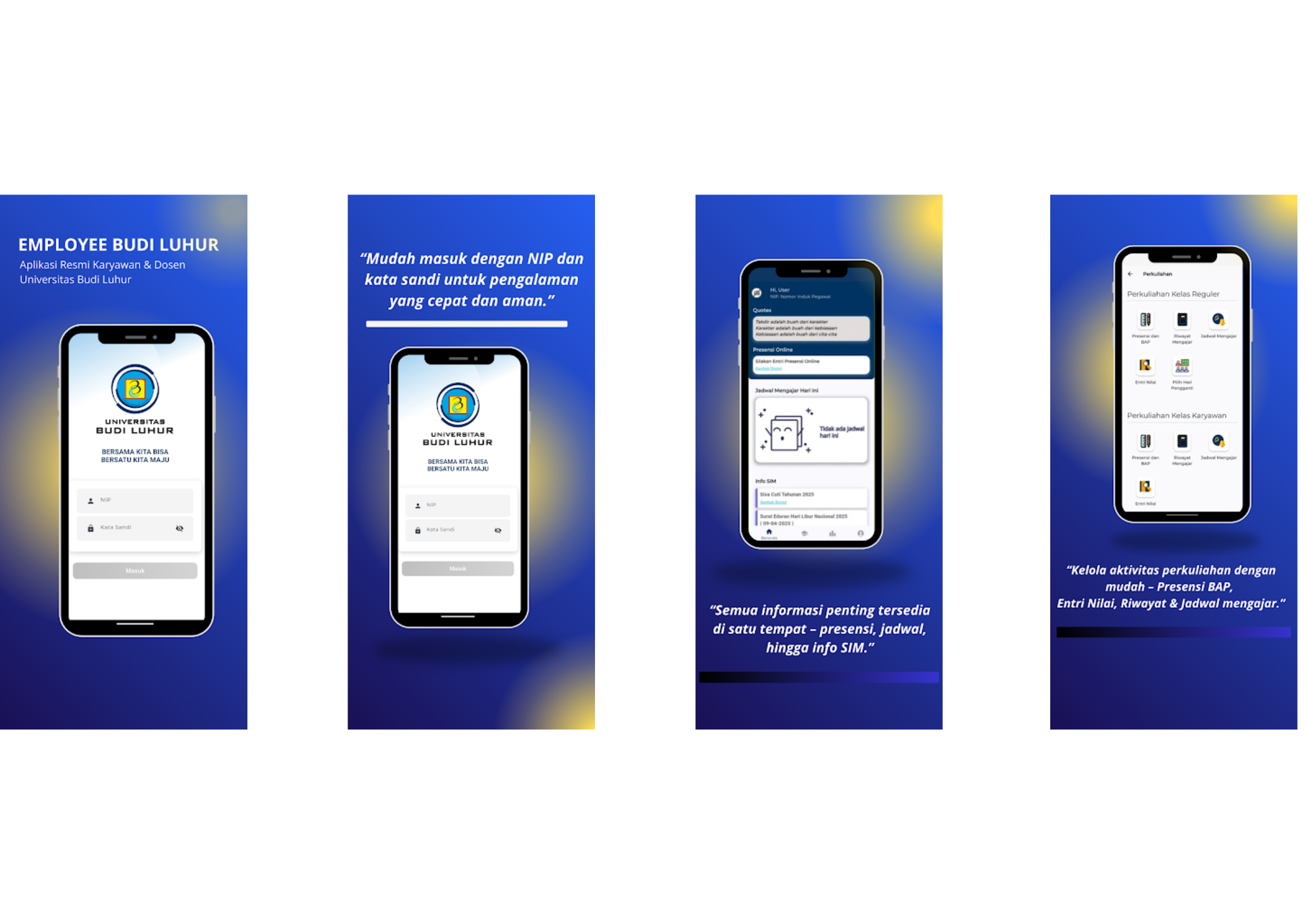 Employee Budi Luhur screenshot